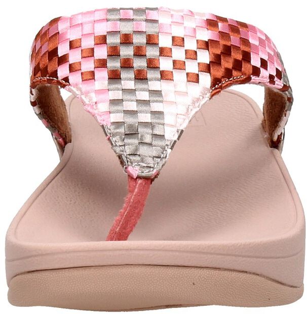 Lulu Silky Weave Toe-Post Sandals - large