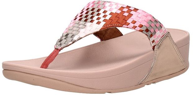 Lulu Silky Weave Toe-Post Sandals - large