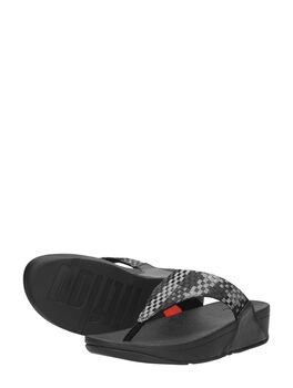 Lulu Silky Weave Toe-Post Sandals