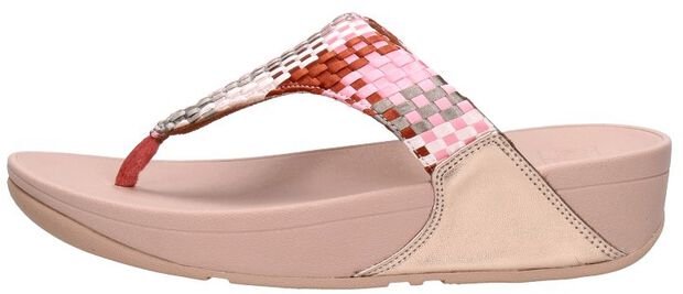 Lulu Silky Weave Toe-Post Sandals - large